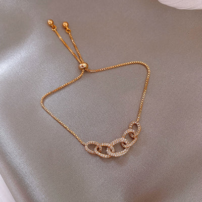 Zircon Flower Bracelet Women Zircon Flower Bracelet Women