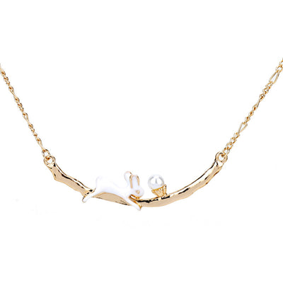 Japanese Pearl Painting Oil Rabbit Bracelet Women Bracelet Bracelet